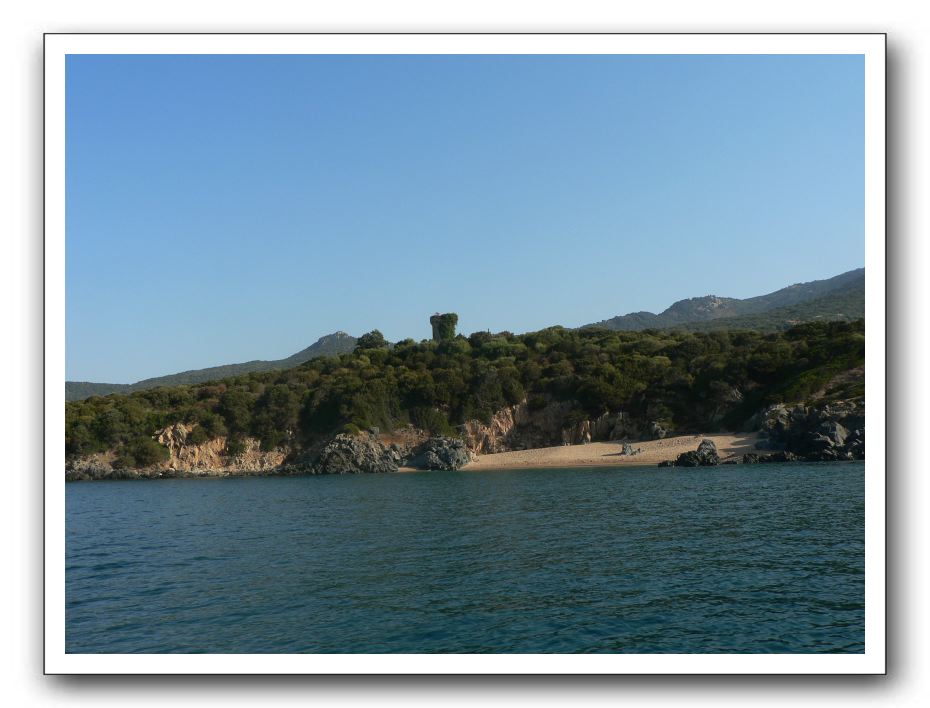 La tour génoise de Calanca (Olmeto Plage)